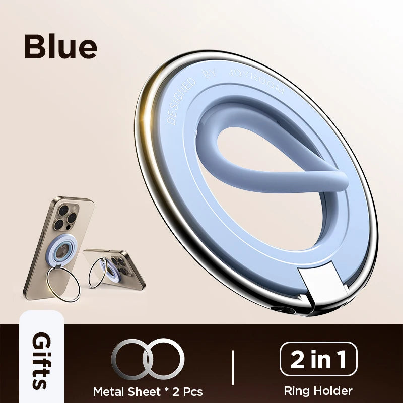 Ring Phone Holder Colorful Magnetic Kickstand Silicone