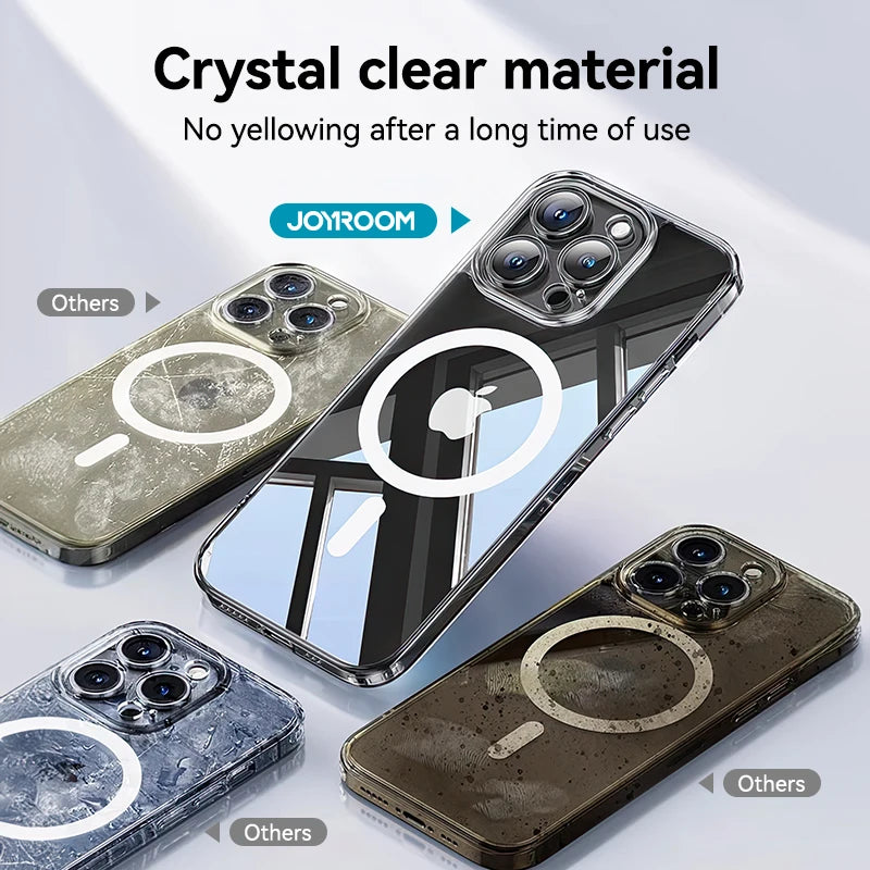 Magnetic Case For iPhone 15 16 (Wireless Charger Thin Cover)